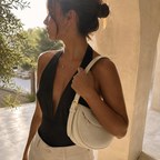 COLETTE - Sac à bandoulière boule en cuir végane
