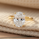 ELARA - 925 Sterling Silver Moissanite Ring