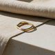 AQUA - 925 Sterling Silver Minimalist Ring
