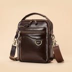 FRÈRE AÎNÉ - Genuine Leather Crossbody Bag