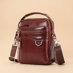 FRÈRE AÎNÉ - Genuine Leather Crossbody Bag