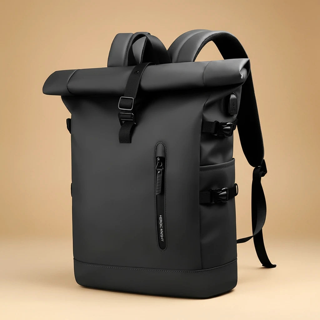 HK ROUTIER 30L - Wasserdichter Oxford Rolltop-Rucksack