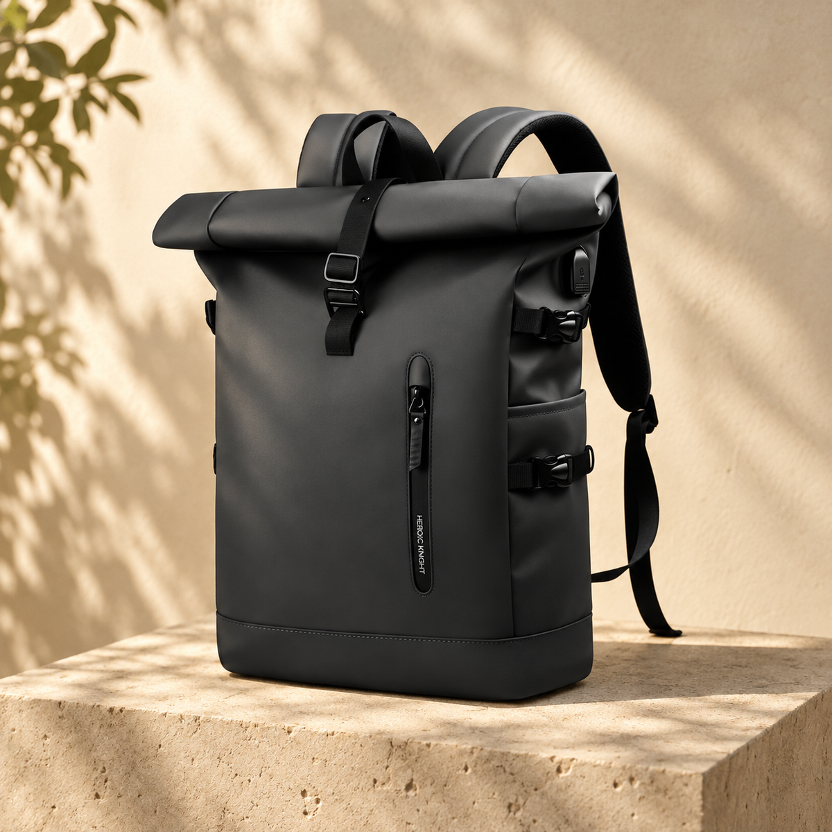 HK 30L - Waterproof Oxford Roll Top Backpack