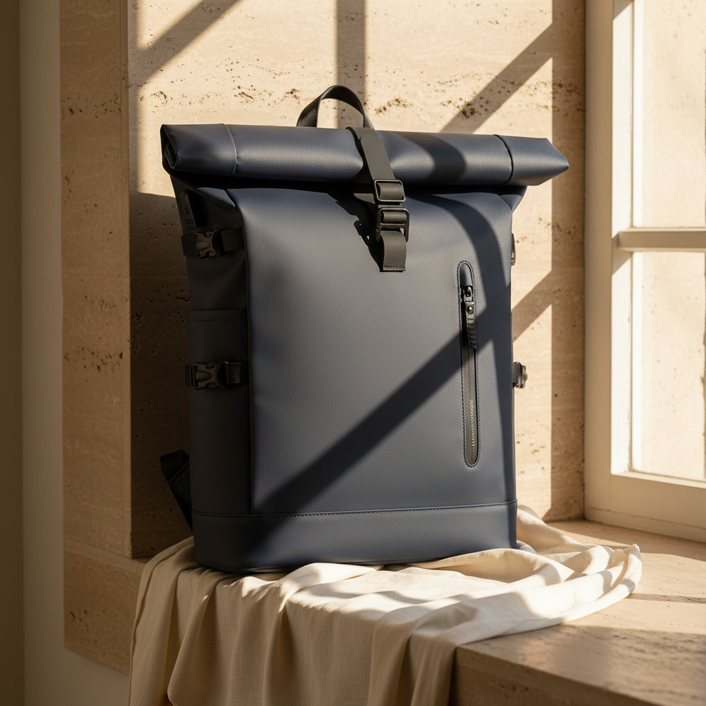 HK ROUTIER 30L - Wasserdichter Oxford Rolltop-Rucksack