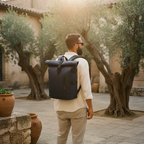 HK ROUTIER 30L - Wasserdichter Oxford Rolltop-Rucksack