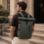 HK ROUTIER 30L - Wasserdichter Oxford Rolltop-Rucksack
