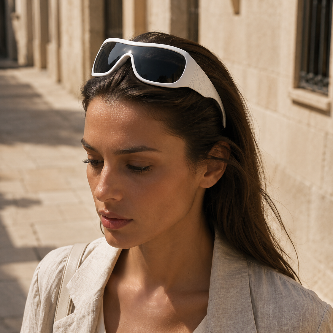 AURORE - Oversized Butterfly Sunglasses