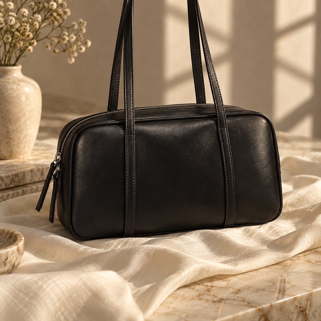 JESS - Genuine Leather Boston Bag