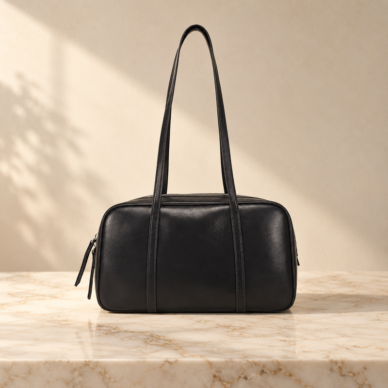 JESS - Genuine Leather Boston Bag
