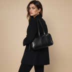 JESS - Genuine Leather Boston Bag