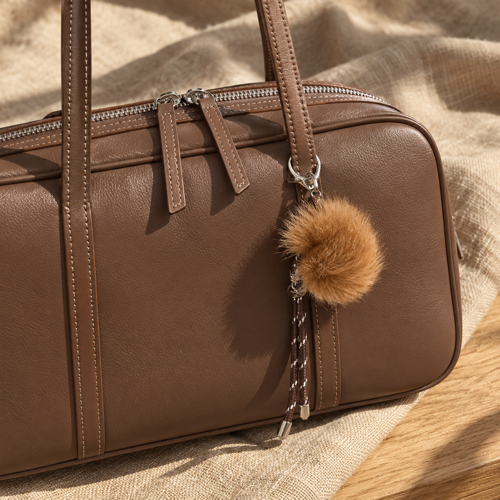 JESS - Genuine Leather Boston Bag
