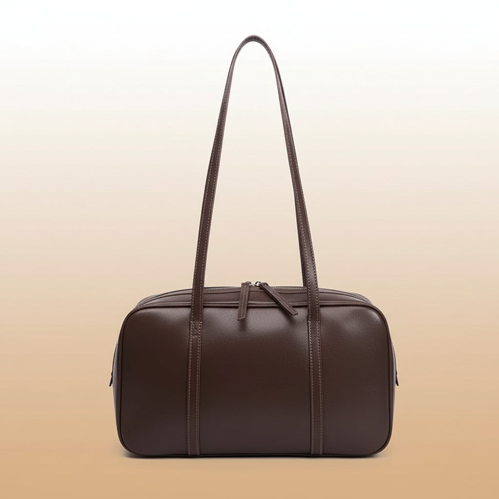 JESS - Genuine Leather Boston Bag