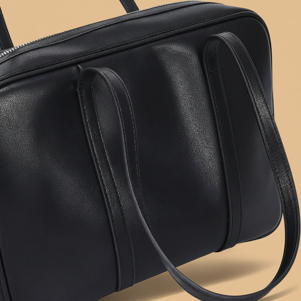 JESS - Genuine Leather Boston Bag