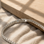 LORRAINE - 925 Sterling Silver Tennis Bracelet