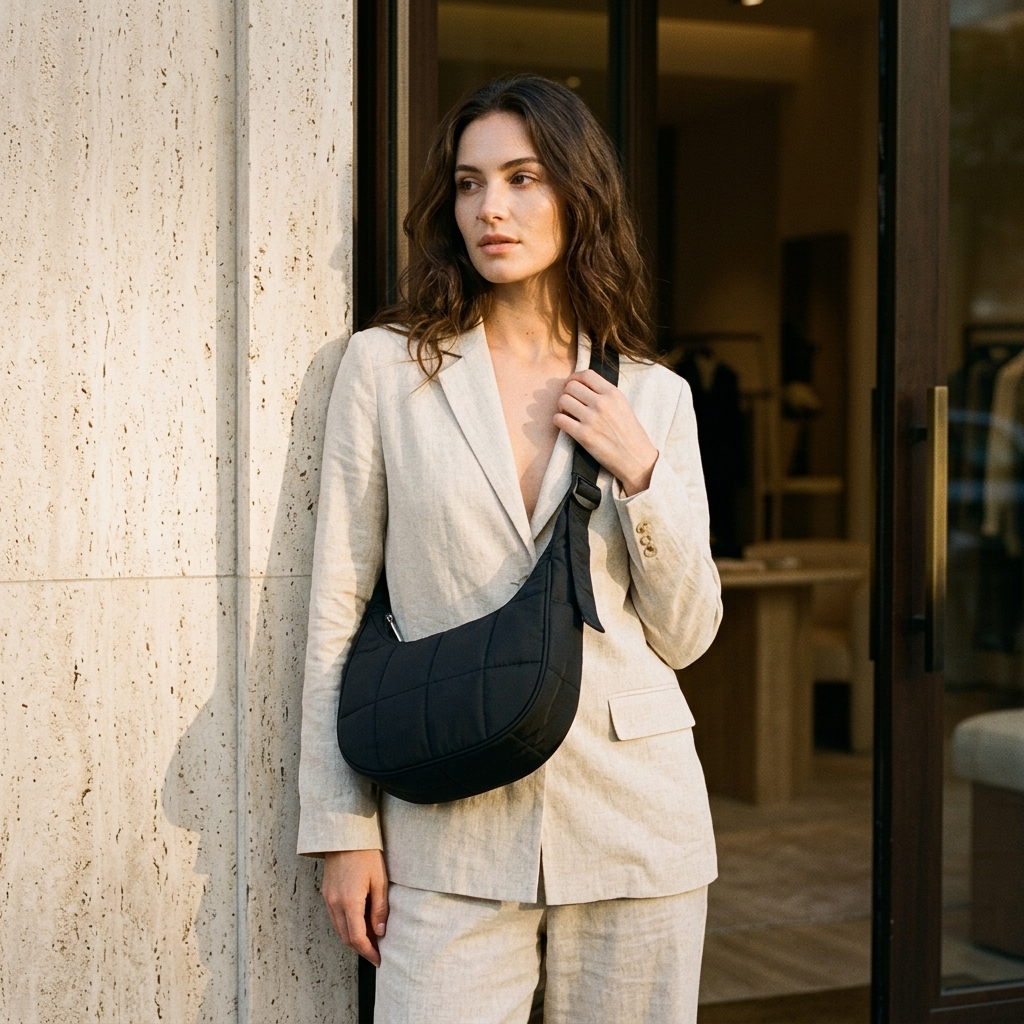 LUMA PLUME - Nylon Lightweight Everyday Tote Bag