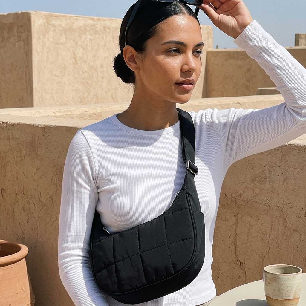 LUMA PLUME - Nylon Lightweight Everyday Tote Bag