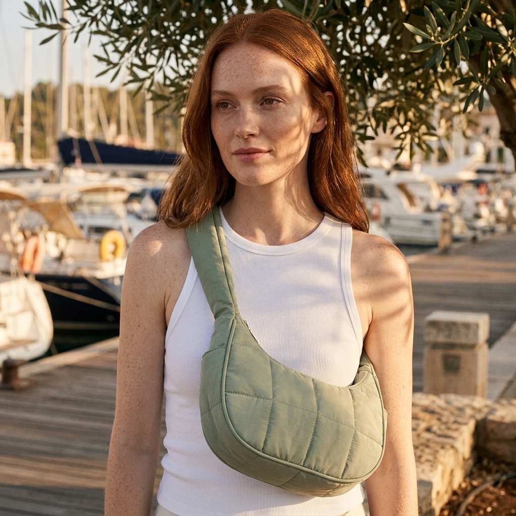 LUMA PLUME - Nylon Lightweight Everyday Tote Bag