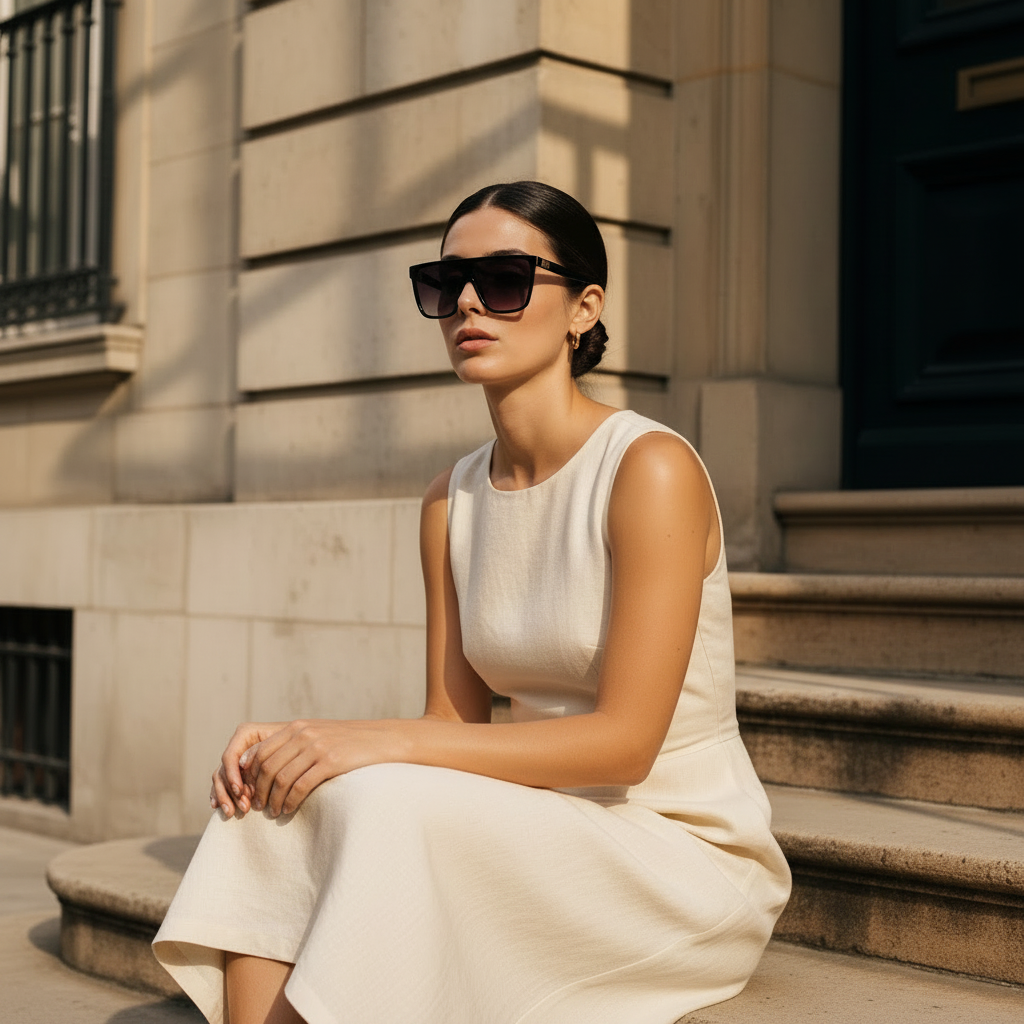NOCTURNE - Mirrored Shield Sunglasses