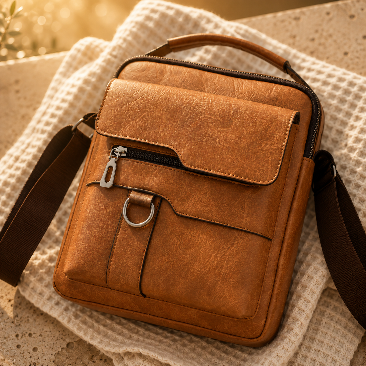 NOMADE - Vegan Leather Everyday Messenger Bag
