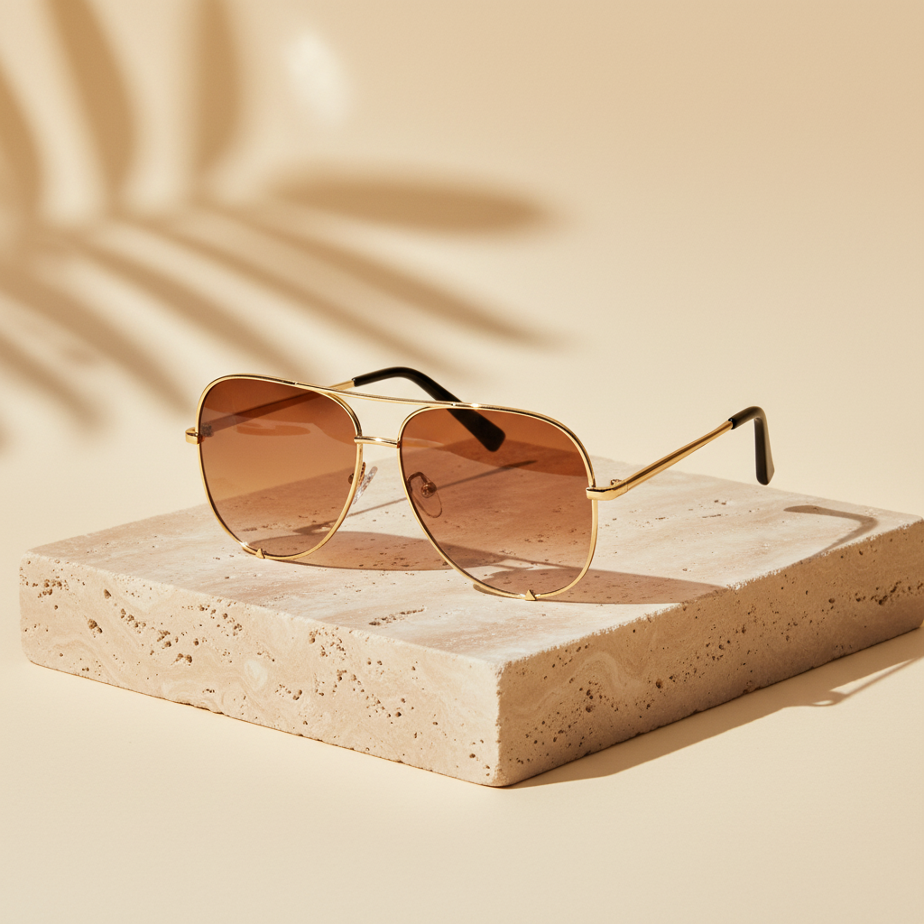 PRIME TIME - Anti-Glare Aviator Sunglasses UV400