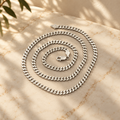 REGENT - 925 Sterling Silver Cuban Chain Necklace