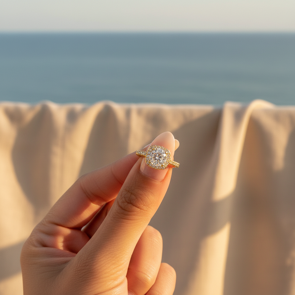TOUJOURS - 925 Sterling Silver Ring Set