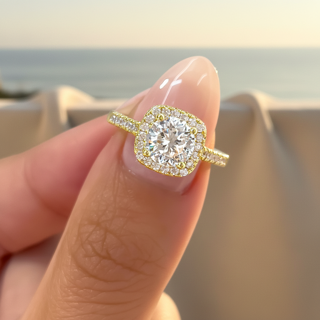 TOUJOURS - 925 Sterling Silver Ring Set