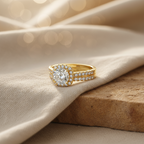 TOUJOURS - 925 Sterling Silver Ring Set