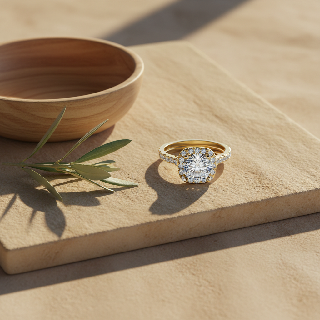 TOUJOURS - 925 Sterling Silver Ring Set