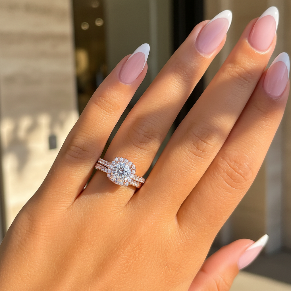 TOUJOURS - 925 Sterling Silver Ring Set