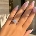 TOUJOURS - 925 Sterling Silver Ring Set