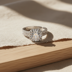 TOUJOURS - 925 Sterling Silver Ring Set