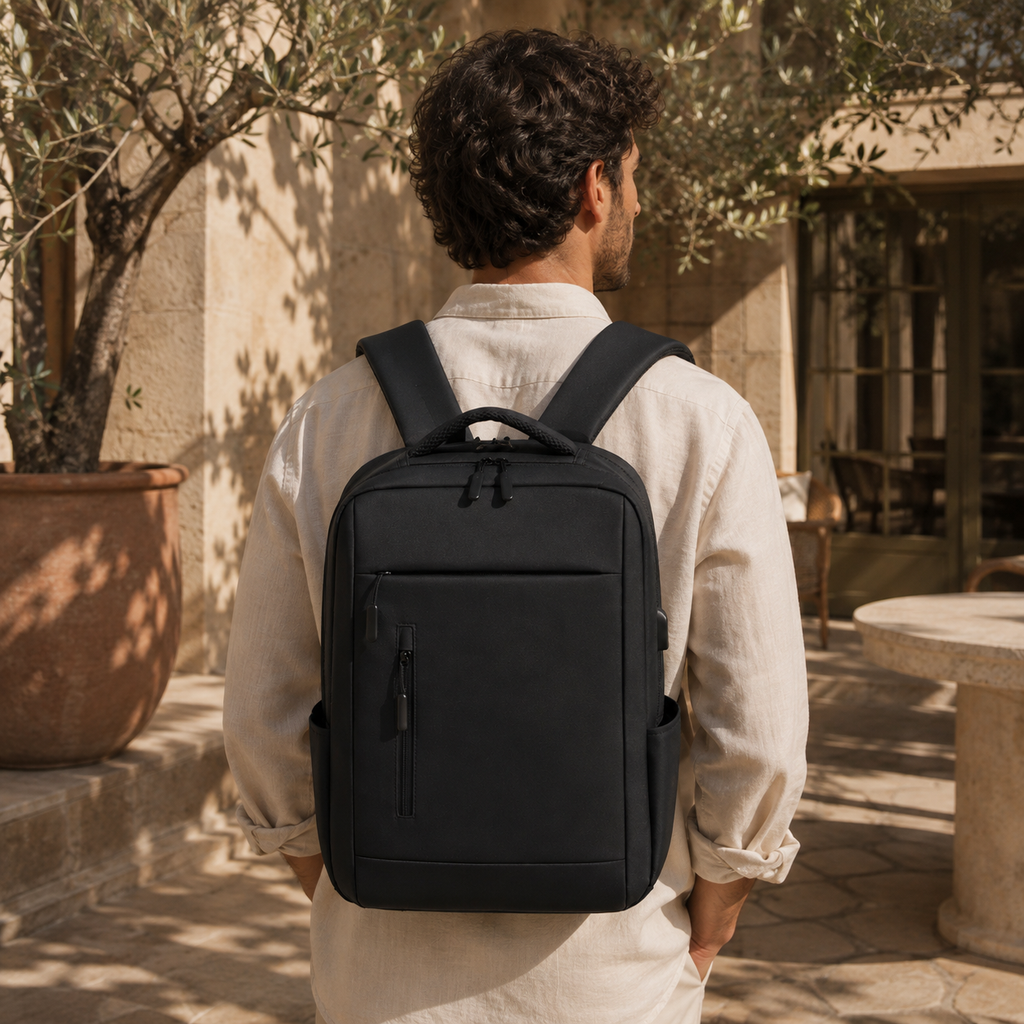 VOYAGEUR - 25L Oxford Laptop Backpack