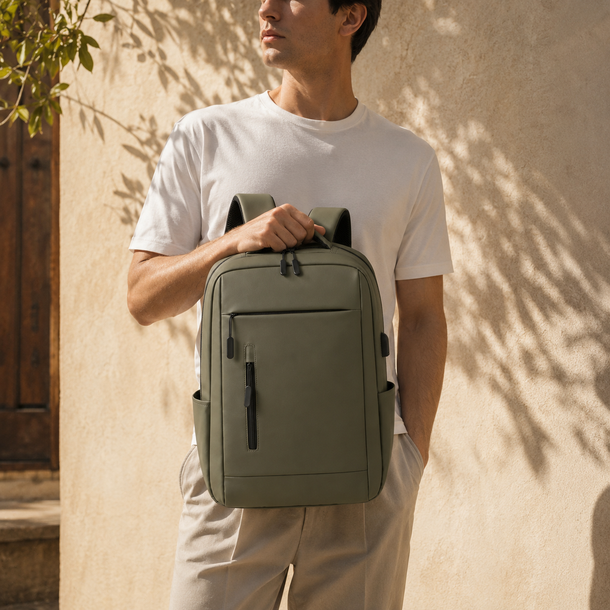 VOYAGEUR - 25L Oxford Laptop Backpack