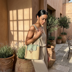 WILÈNE - Woven Straw Flap Bag
